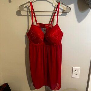 Rampage Romantics Women's Red Dress